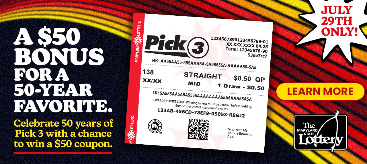 A 50 dollar bonus for a 50-year favorite