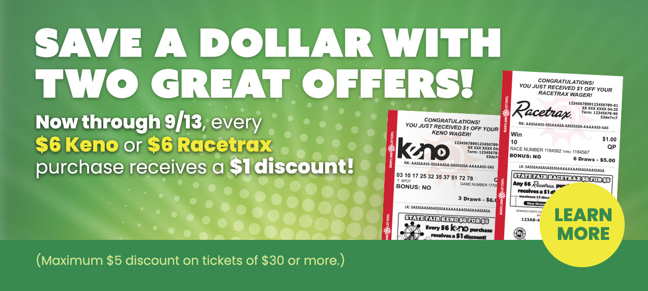 Save a dollar with two great offers