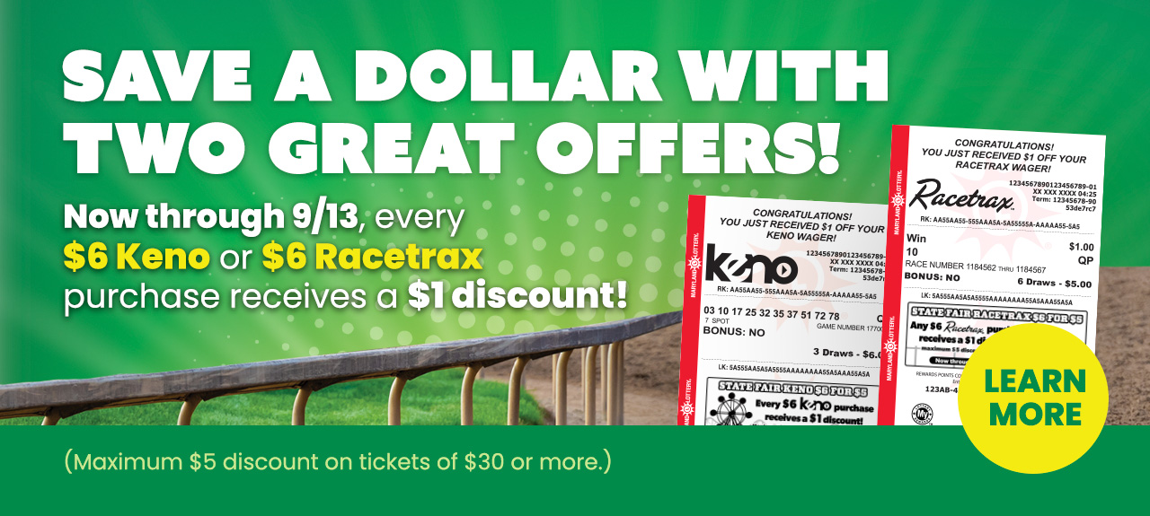 Save a dollar with two great offers