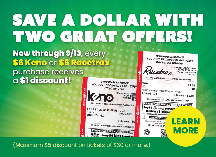 Save a dollar with two great offers