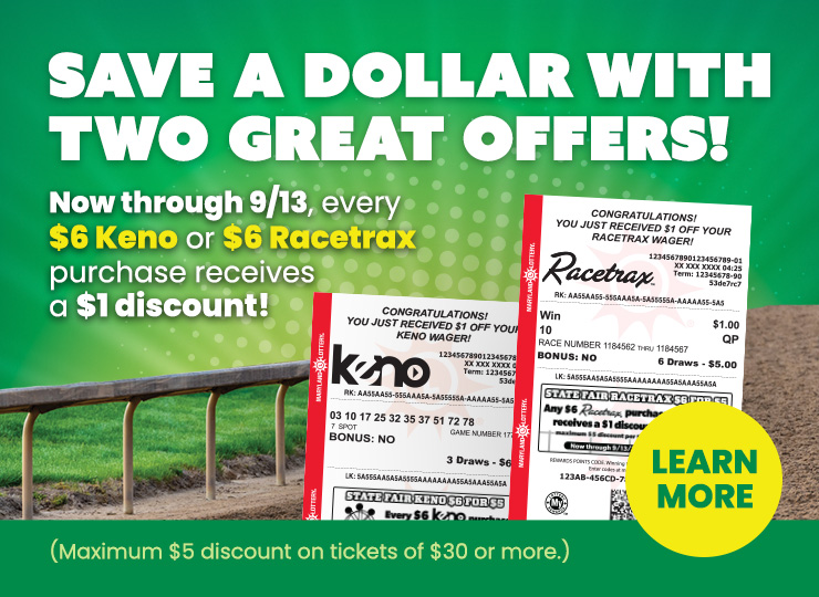 Save a dollar with two great offers