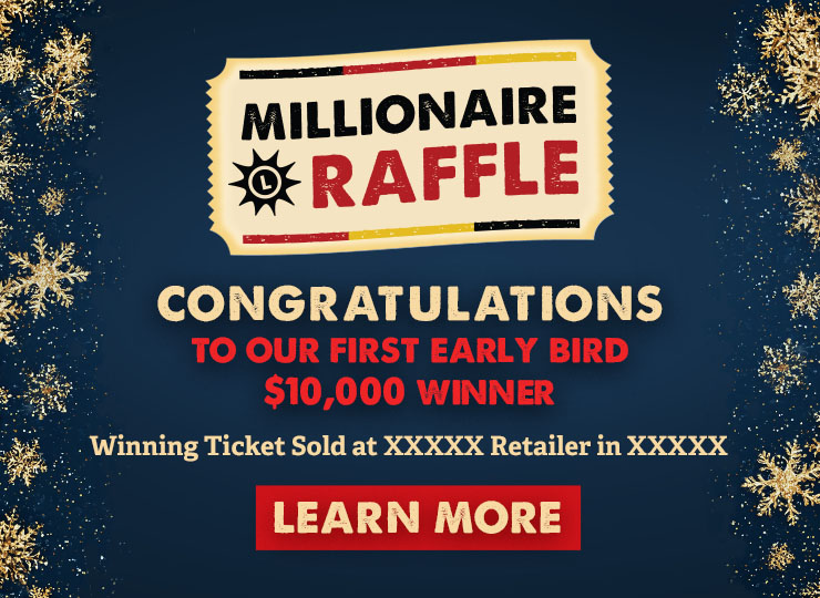 Millionaire Raffle Coming November 2