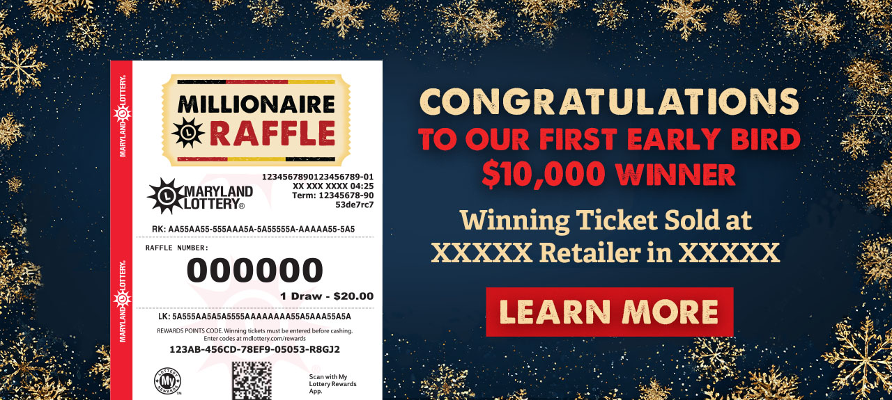 Millionaire Raffle Coming November 2